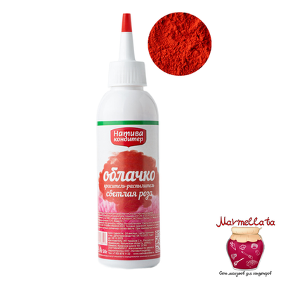 Краситель пищевой "Натива" с распылителем цвет СВЕТЛАЯ РОЗА