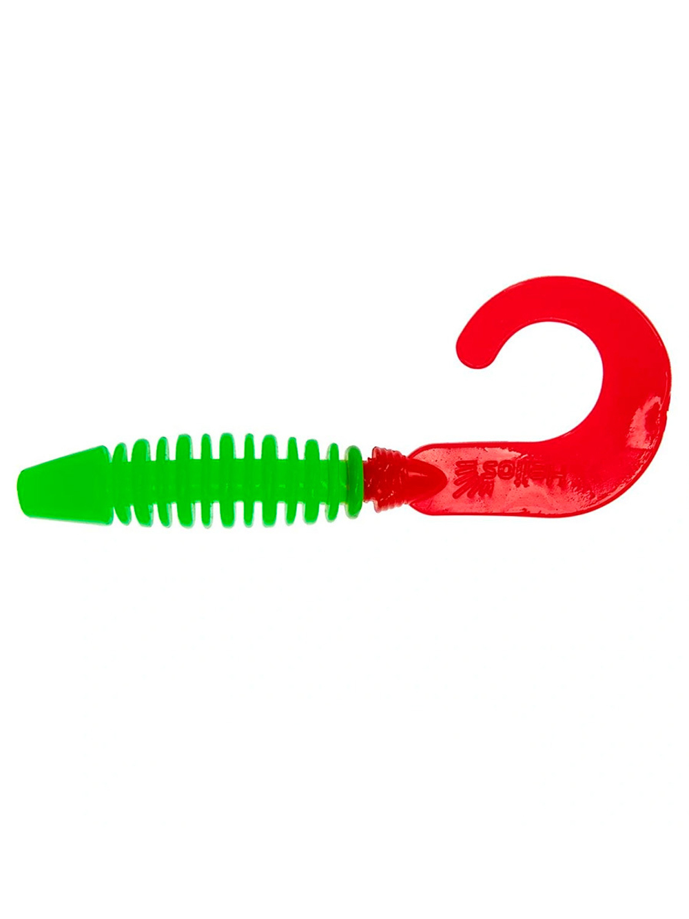 Твистер несъедобный Helios Din 3,11"/7,9см Pepper Red 30шт. (HS-33-030-N-30)