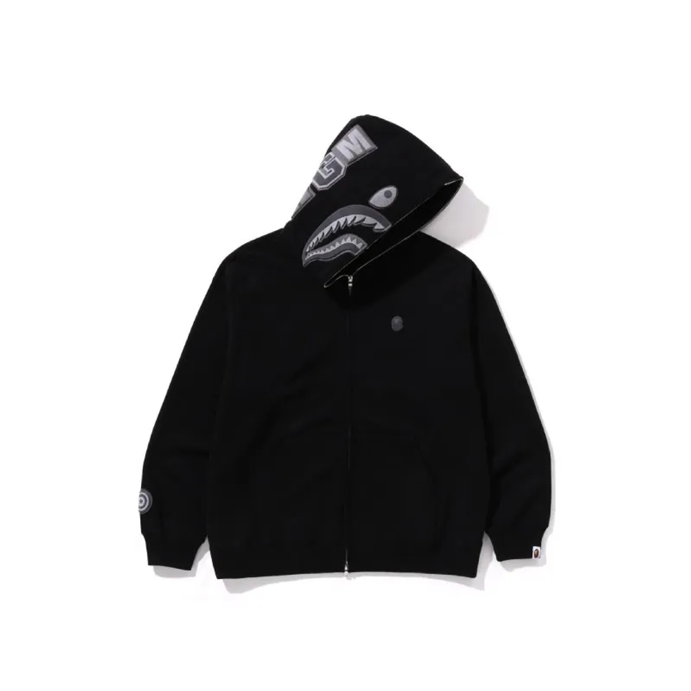 A Bathing Ape Head One Point Shark Zip Худи