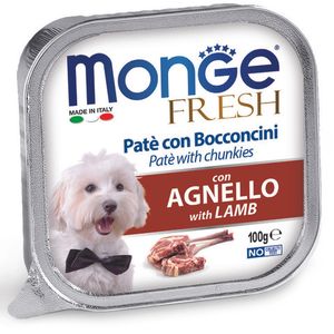Консервы Monge Dog Fresh для собак с ягненком