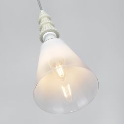 Светильник подвесной (подвес) Rivoli Cataleya 4146-201 1 х Е27 60 Вт дизайн | Rivoli