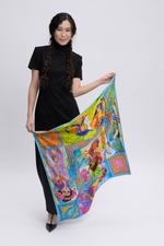 Платок «БРИКС» 100% шёлк