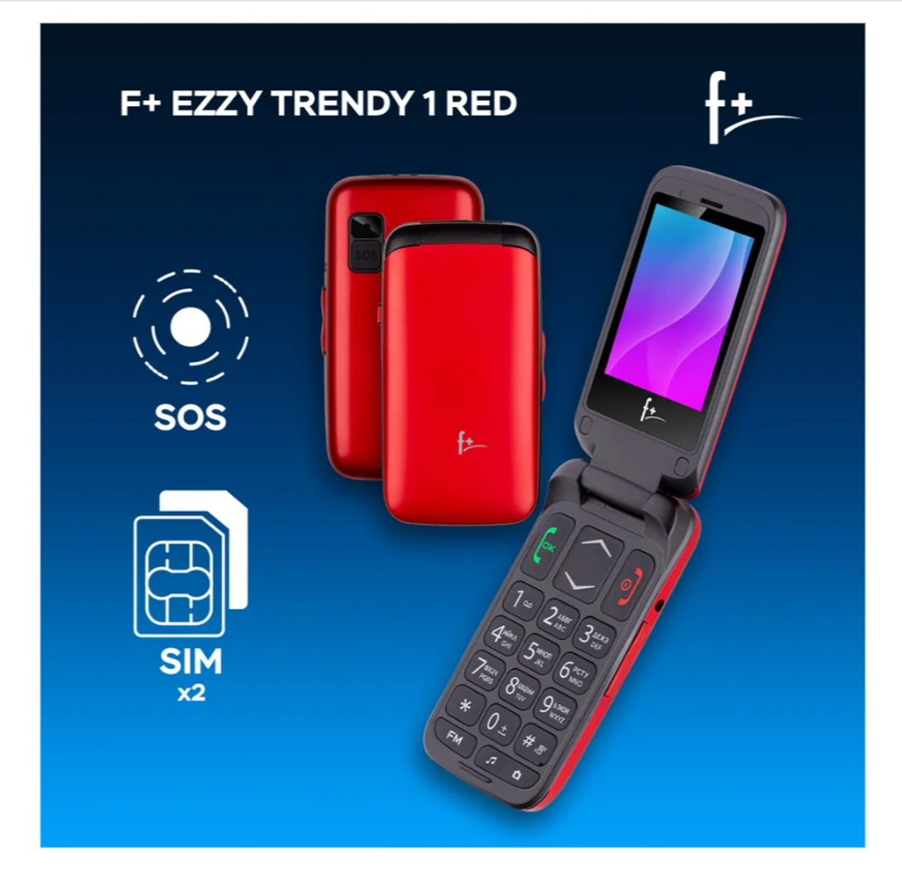 GSM мобильный телефон F+ Ezzy Trendy 1