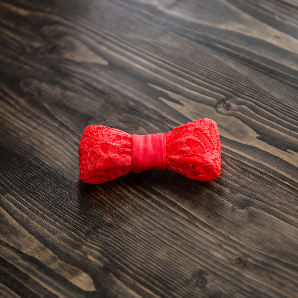 бант в прическу