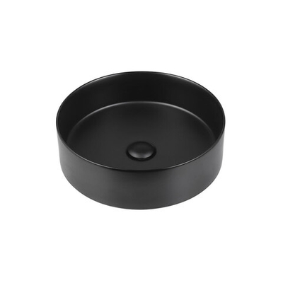 Раковина керамическая Vincea VBS-216MB, 394*394*115, накладная, цвет матовый черный, , , шт