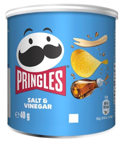 Чипсы Pringles со вкусом соли и уксуса (маленькая упаковка)