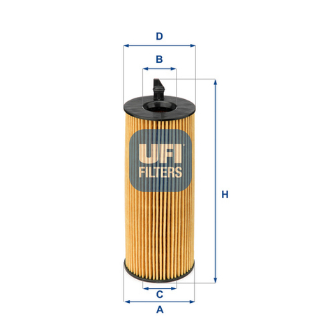 UFI - 2508400-UFI - Oil Filter