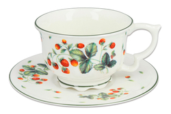 Чайная пара 340мл Carmani Земляника