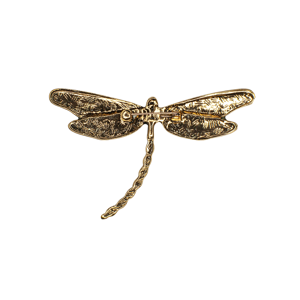 Брошь Shadore Стрекоза XZ0417.10 BR/G