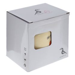 GAEM Кружка с крышкой и ложкой, 450 мл, L14 W9 H12 см, 2в.