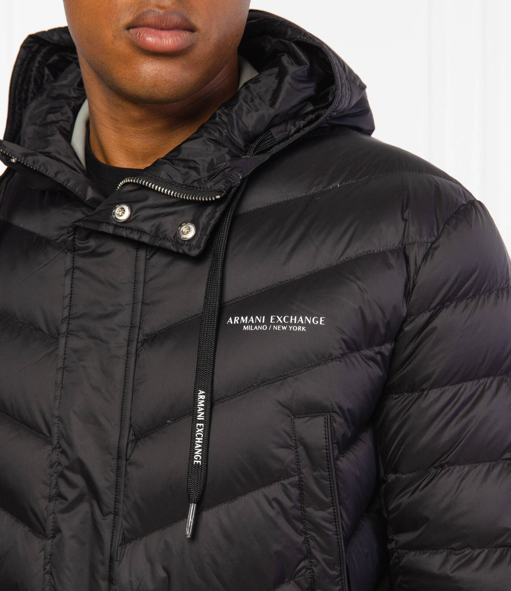 пуховая куртка Armani Exchange - черный(8NZL20 ZNW3Z)