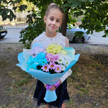 Букет "Радужный вальс"