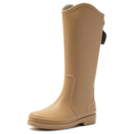 AGSDON PVC Waterproof Slip Resistant Waterproof And Slip Resistant Rain Boots Women"s