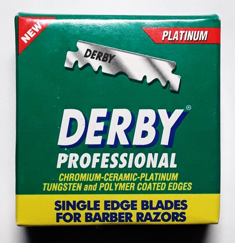 Derby Лезвия Derby Professional односторонние 100шт КК