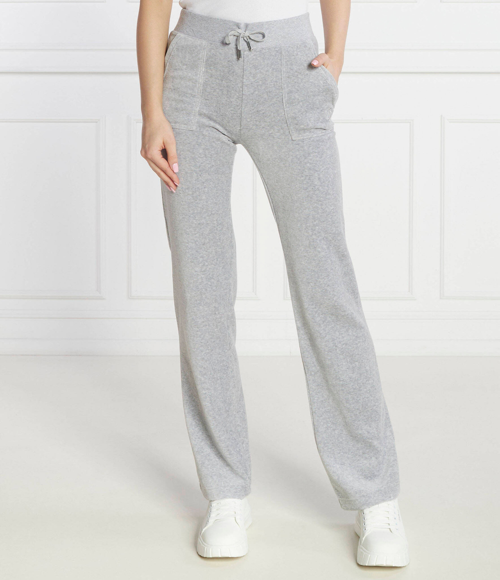 спортивные штаны del ray Juicy Couture - серый(JCAP180)