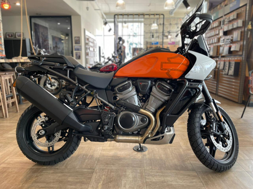 Pan America 1250 Special - Baja Orange / Stonewashed White Pearl