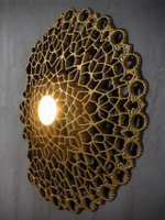 Wall design lamp  NOTREDAME AP130 1B INT by Karman (D 100 cm)
