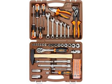 OMT75S Набор инструмента универсальный 1/4", 1/2"DR, 75 предметов