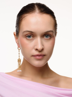 Серьги "Queen pearl" Gold