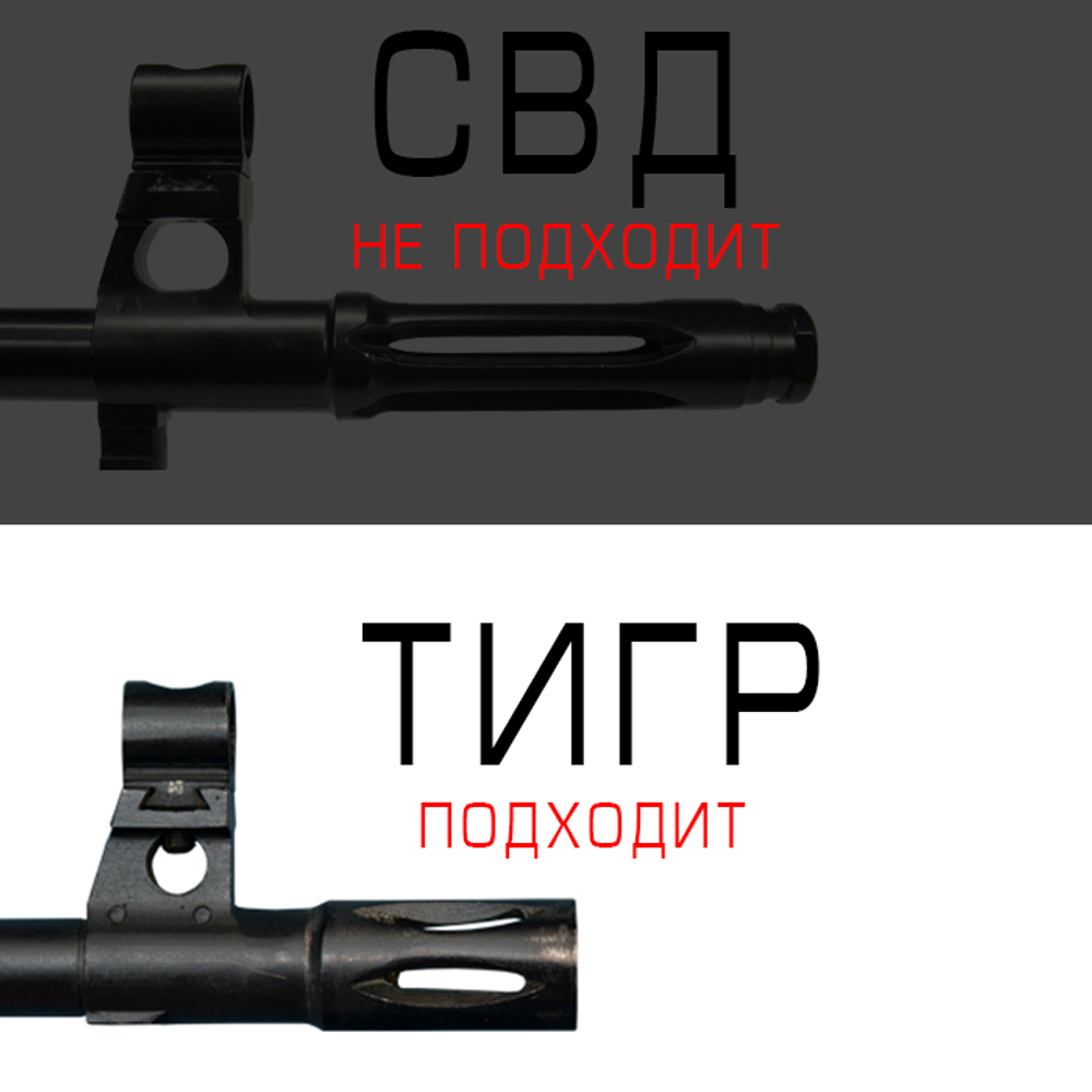 ДТК закрытого типа на винтовку Тигр (7,62), Ротор 43