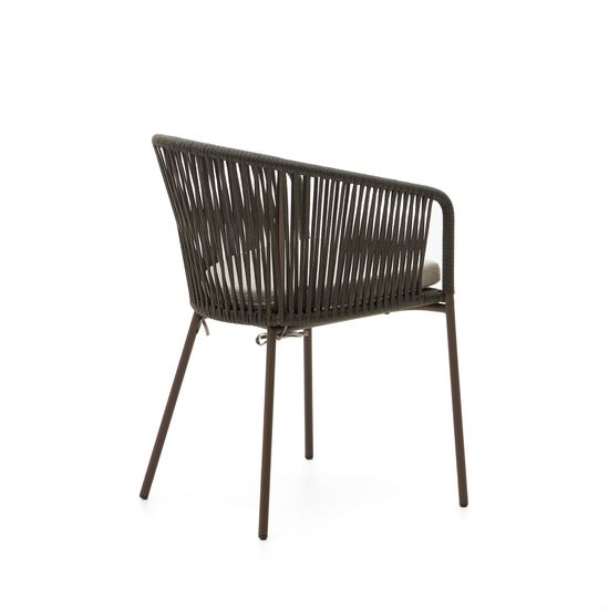 Стул Yanet из зеленой веревки Испания La Forma