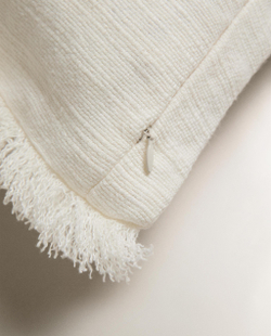 Zara Home наволочка декоративная из льна, экрю · 6350/008