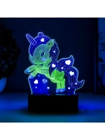 Светильник сенсорный «Единорожек» LED USB (90 см) от батарее