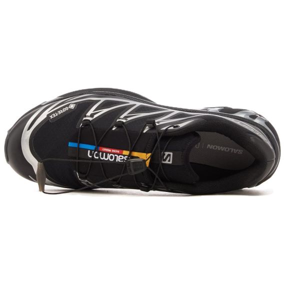 SALOMON XT 6 Уличная обувь Низкий верх Черно-серебристый Унисекс