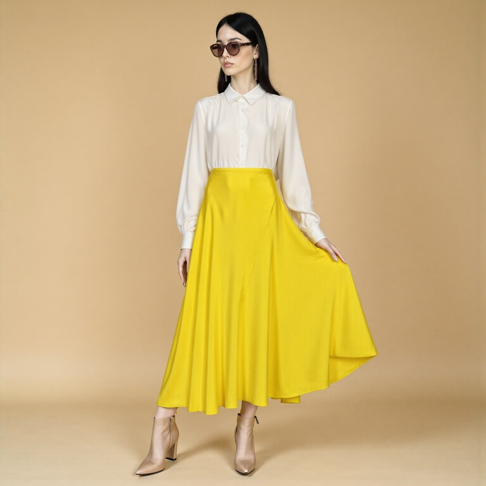 Юбка из шёлка Max Mara