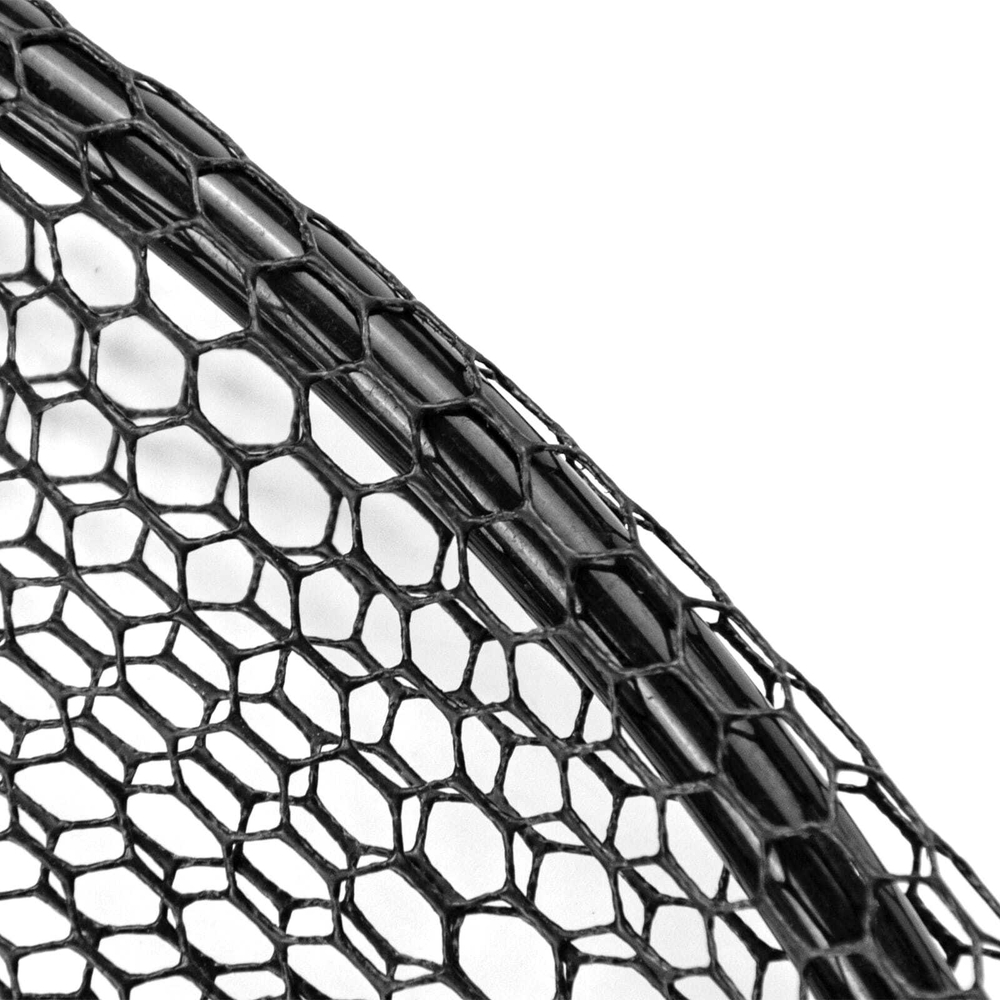 Подсачек круглый прорезиненный телескопический (d45)