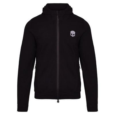 Мужская теннисная кофта Hydrogen Tech FZ Sweatshirt - black