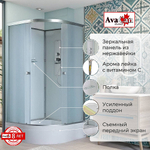 Душевая кабина AvaCan D Серия D3090 N 90х90 без крыши