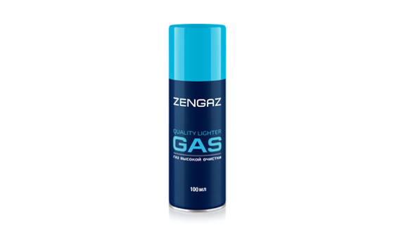 Газовый балончик "ZENGA" GAZ 100мл * 12шт 12бл