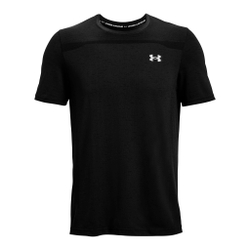 Мужское теннисное поло Under Armour Seamless T-Shirt Men - Black