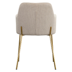 Стул dwight, фактурный шенилл, светло-бежевый