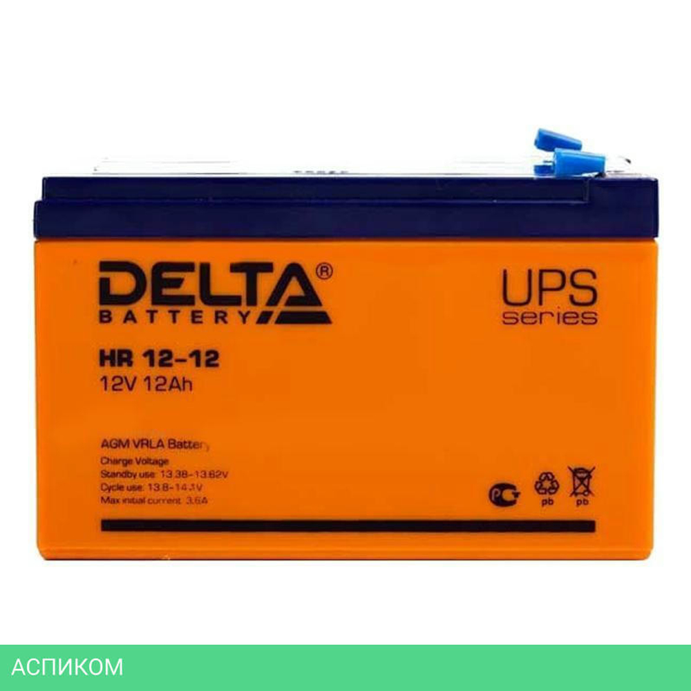 Аккумулятор для ИБП Delta HR 12-12