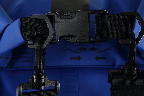 Герморюкзак Cressi Premium Back Pack с карманом на молнии 20 литров черно-синий