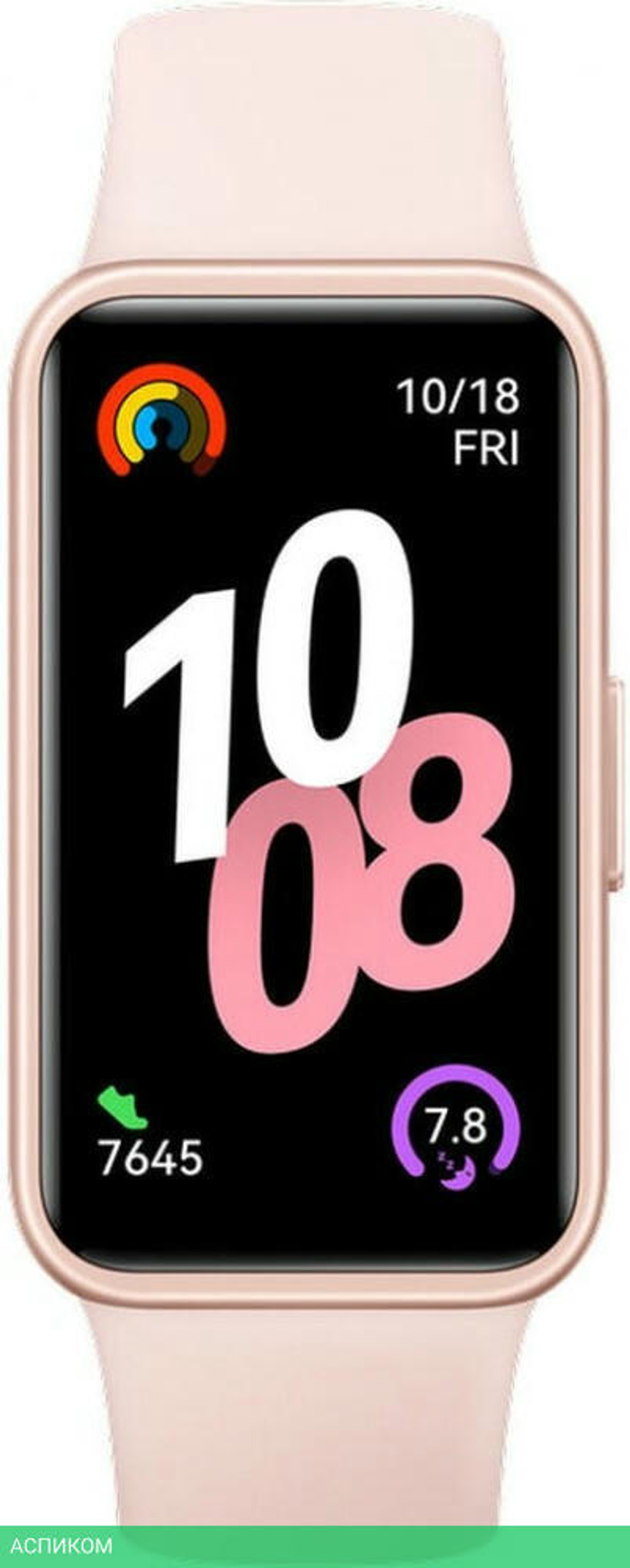 Фитнес-браслет Huawei Band 10 Pink Fluoroelastomer Strap NOR-B19 (55020EEN)