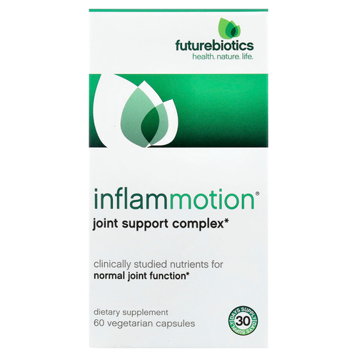 Futurebiotics, InflamMotion®, комплекс для поддержки суставов, 60 вегетарианских капсул