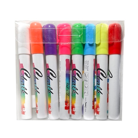 Набор Меловых Маркеров Fat&Skinny - 8шт (2-5мм)