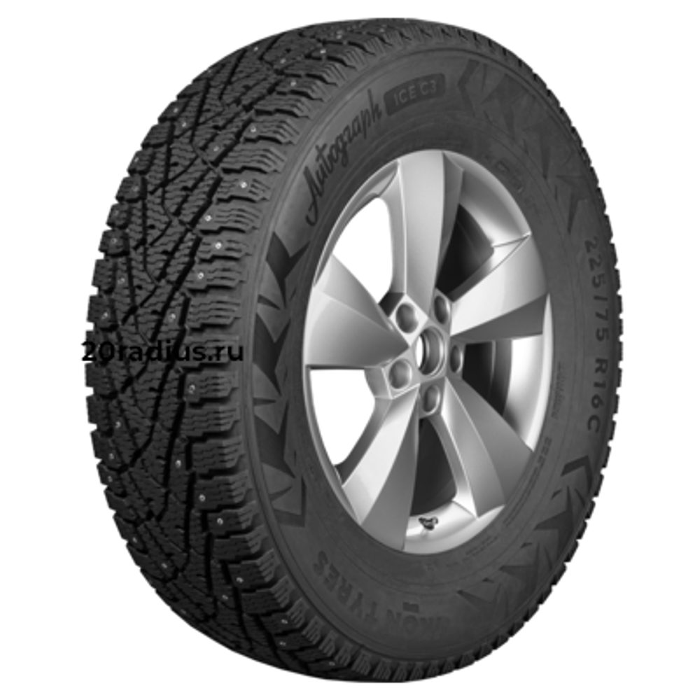 215/70R15C 109/107R Autograph Ice C3 TL (шип.)