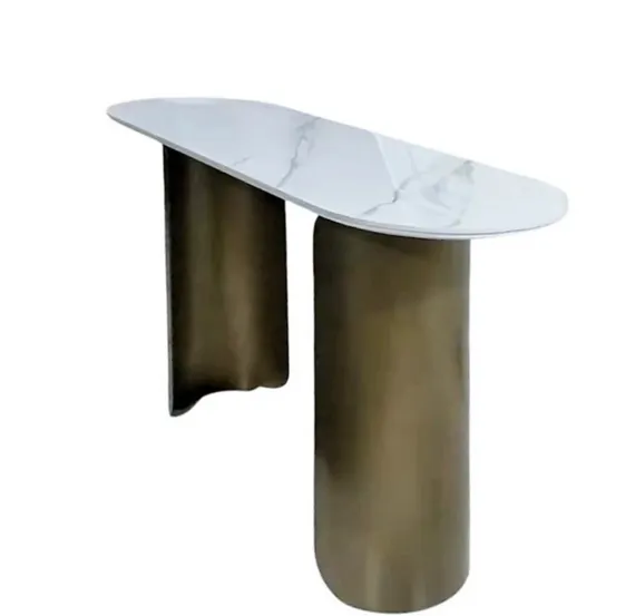 Консоль Leadi, 120х30 см, белая керамика