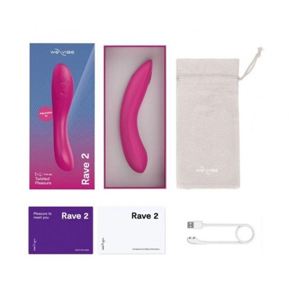 Вибратор для пар We-Vibe Rave 2 фуксия