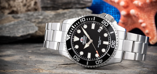 механические  часы легендарного часового бренда Orient AUTOMATIC модель RA-AC0K01B10B