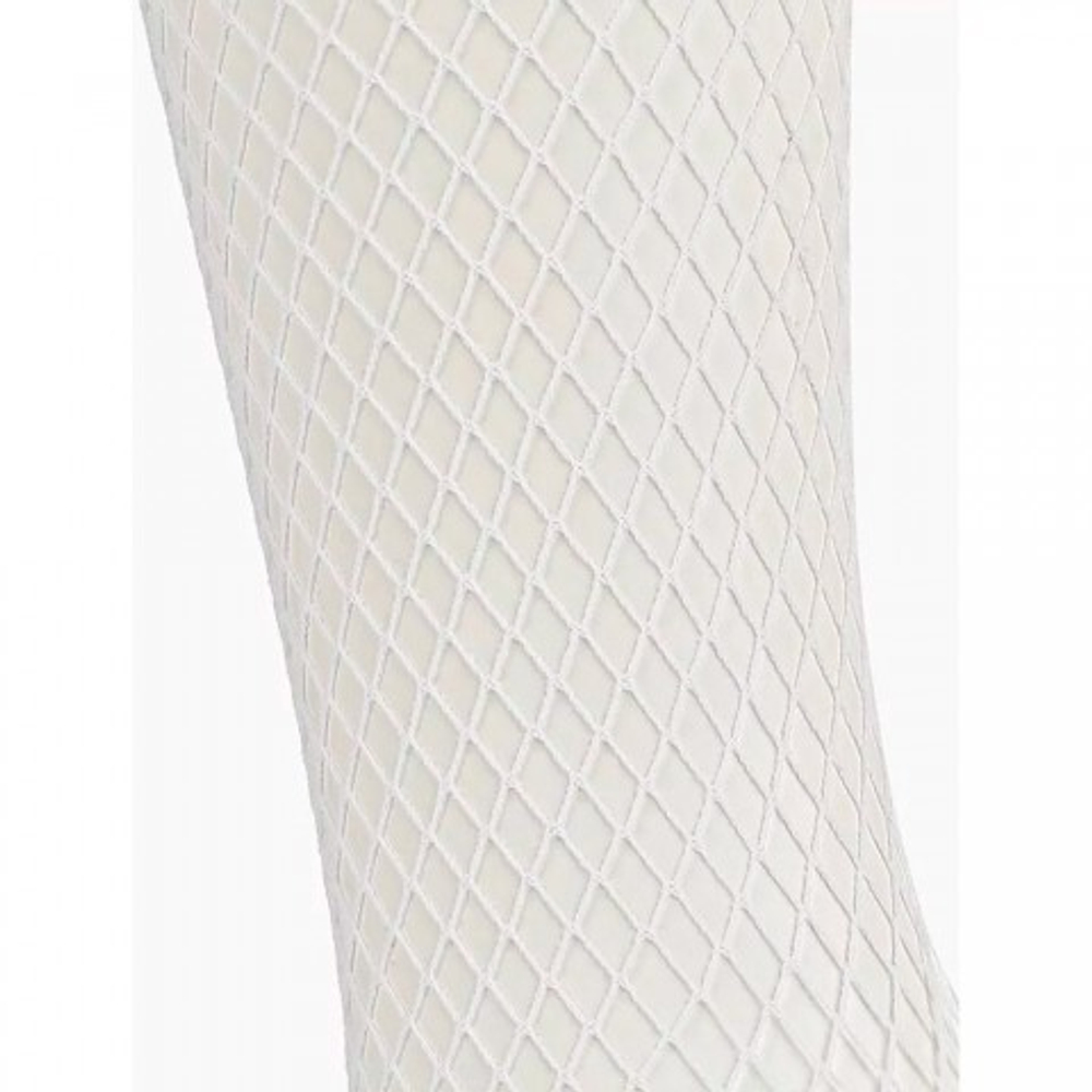 Чулки в сетку Le Frivole Sense, белый, L/XL