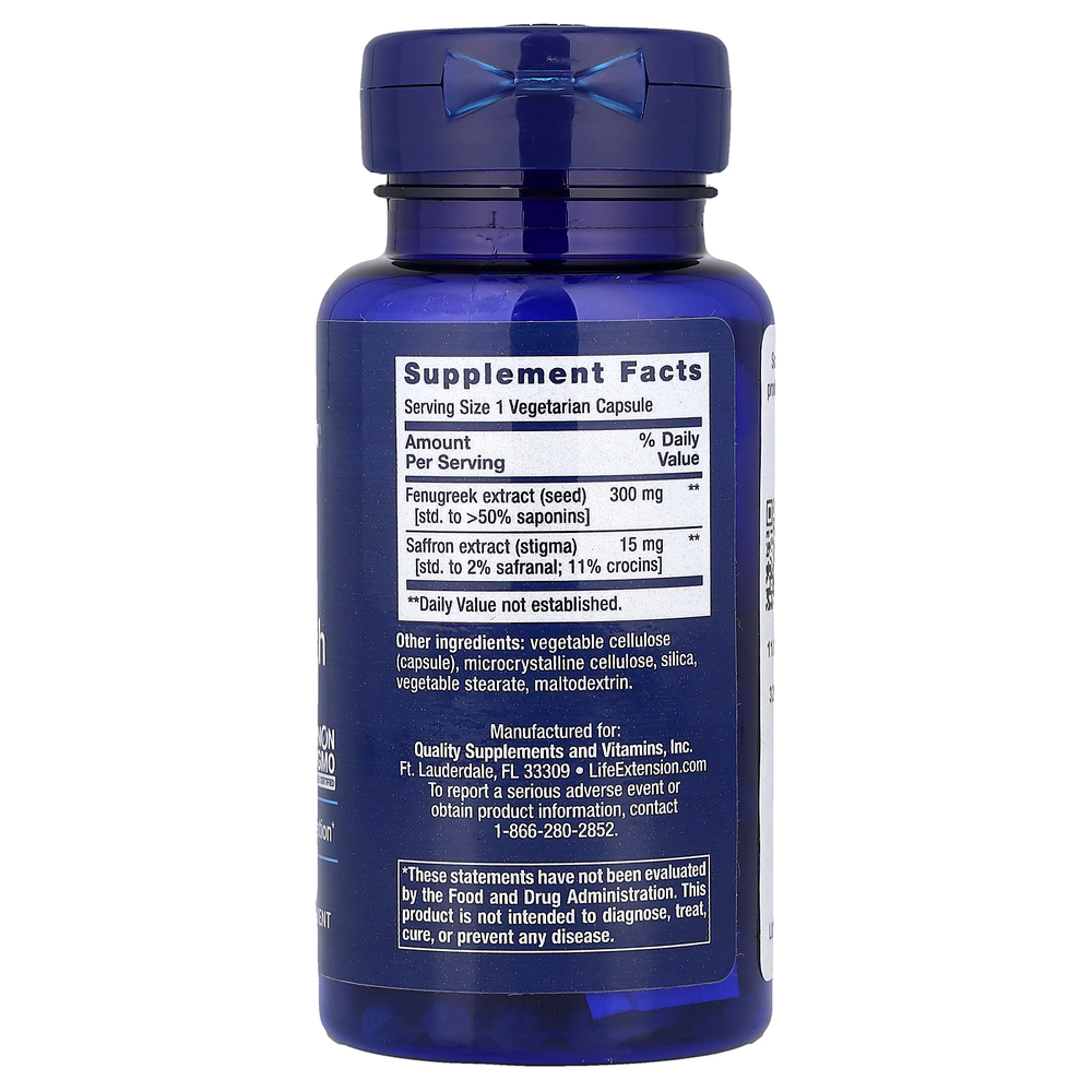 Life Extension, Women's Health, Sexual Health for Her, 60 вегетарианских капсул