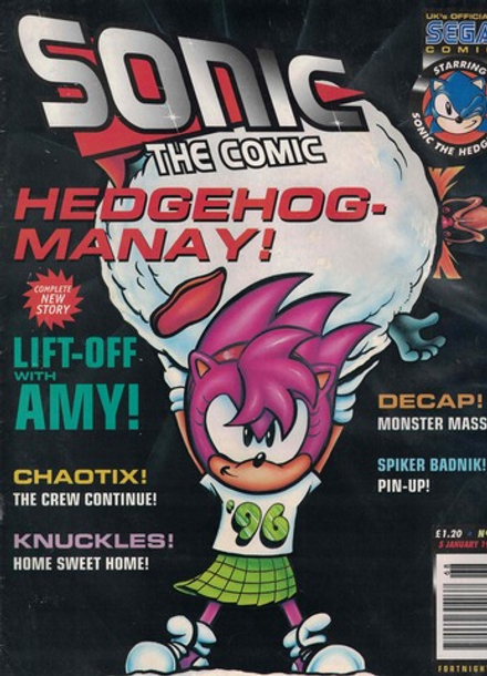 Комикс Sonic The Comic 1996 #68
