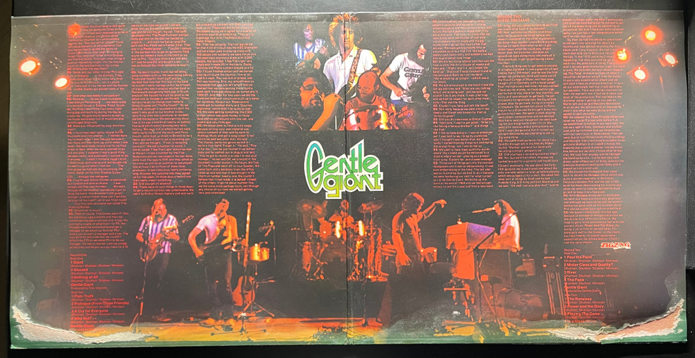 Gentle Giant ‎– Giant Steps... The First Five Years 2LP (Англия 1975г.)