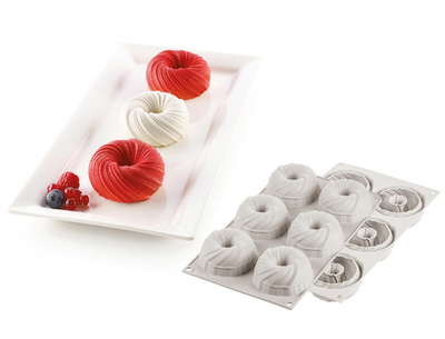 Форма силиконовая Silikomart Mini Intreccio