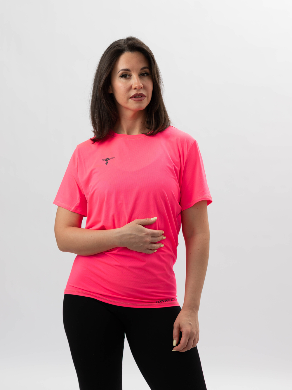 Футболка спортивная TOTEMIC CLO розовая